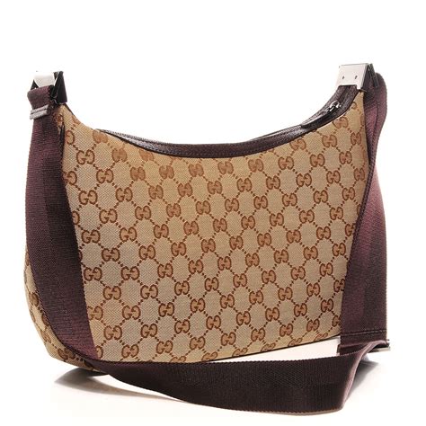 gucci brown monogram messenger bag|Gucci signature Messenger bag.